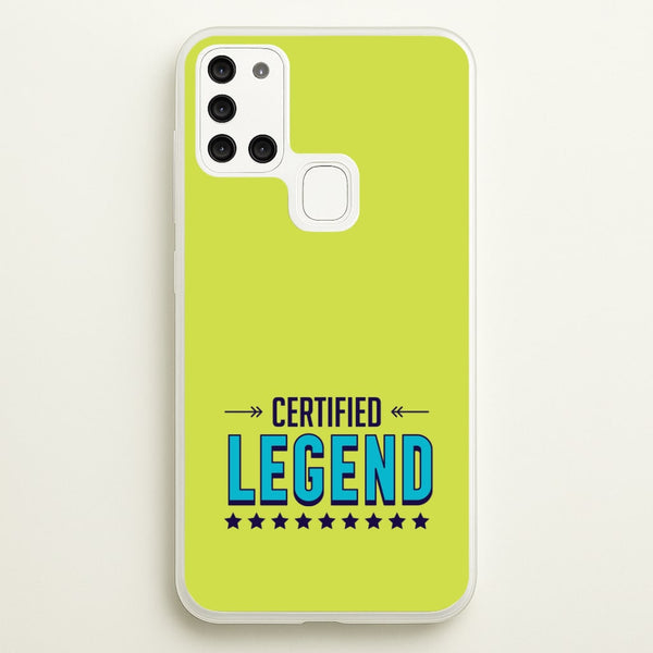 Certified Legend Galaxy A21s Case