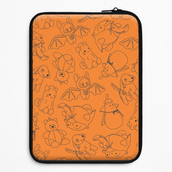 Halloween Plushies Pattern I - Halloween Universal Laptop Sleeve