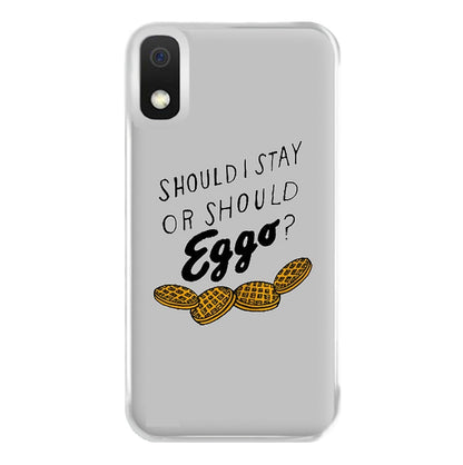 Should I Stay Or Should I Eggo Phone Case