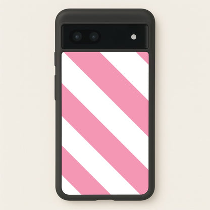 Candy Cane Stripes Google Pixel 6a Case