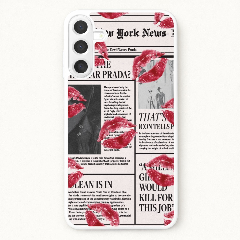 Headline Kisses Galaxy A26 Case
