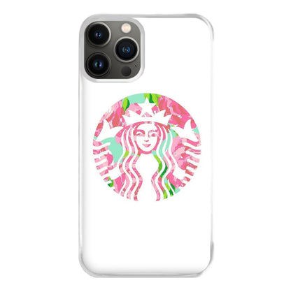 Pink Coffee Logo Phone Case