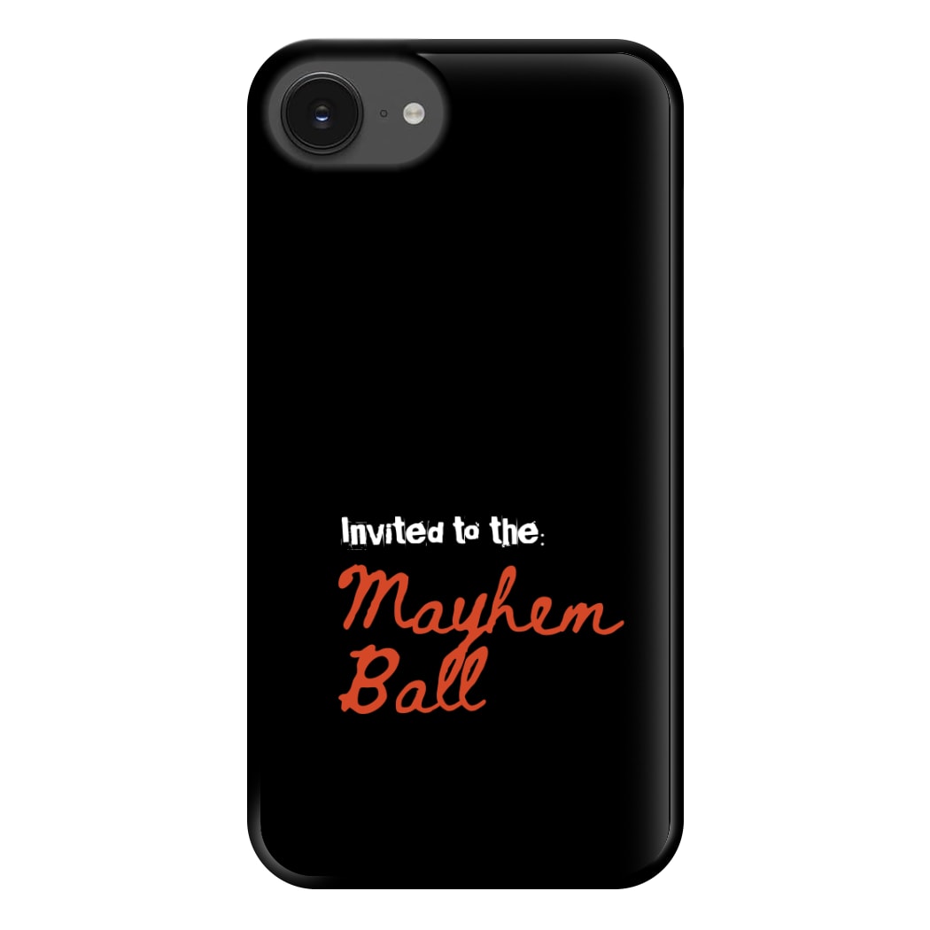 Invited To The Mayhem Ball iPhone 16e Case
