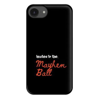 Invited To The Mayhem Ball iPhone 16e Case