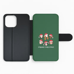 Strange Crew Christmas Flip Phone Case