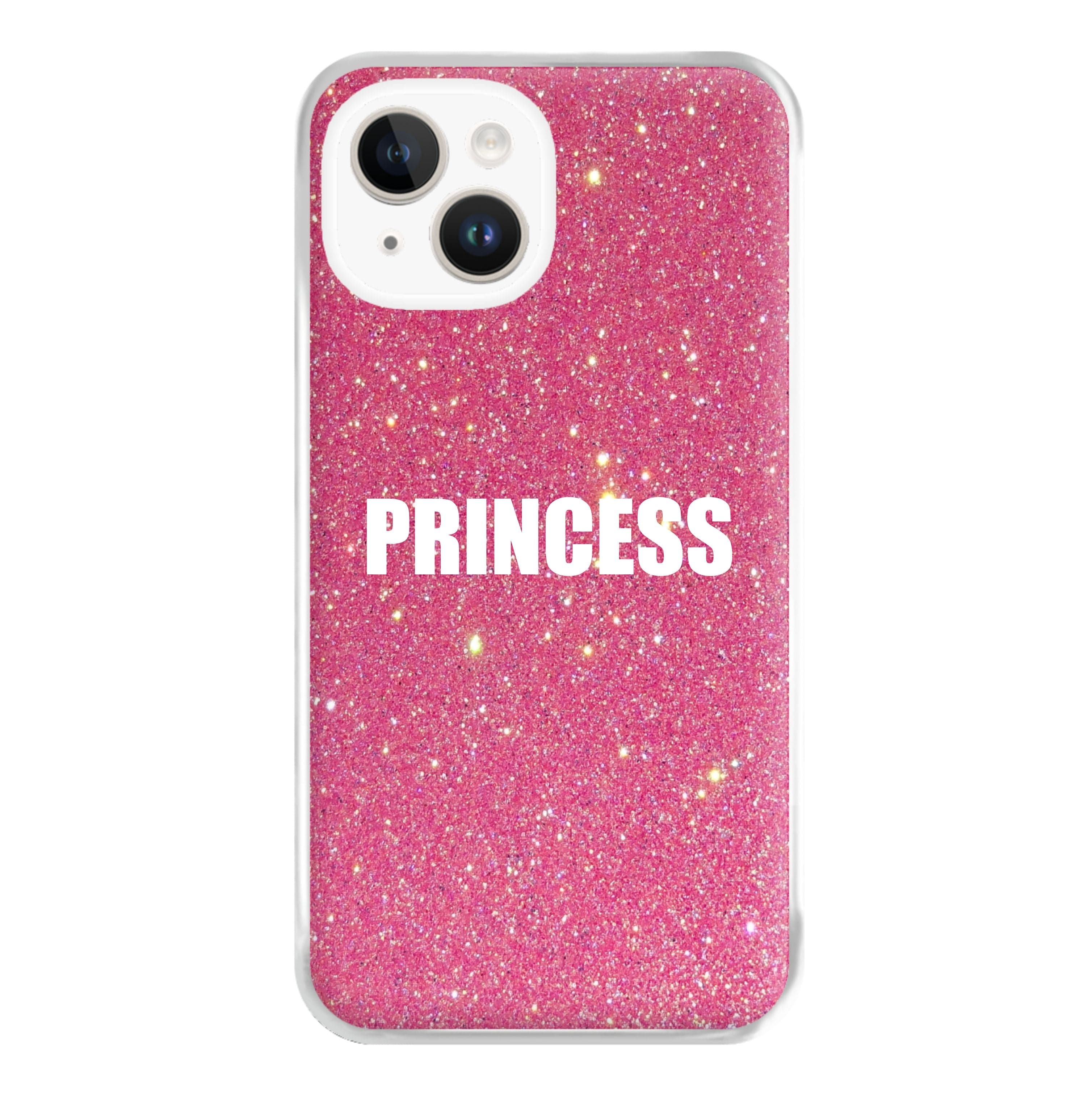 Glittery Pink Princess Phone Case