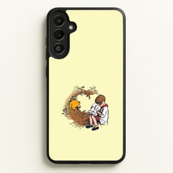 Winnie And Christopher In A Tree Galaxy A34 Case