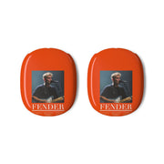 Fender Orange Song List AirPods Max Case 3