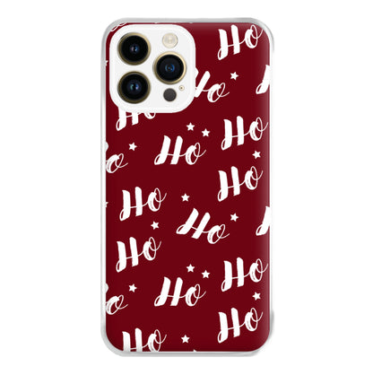 Ho Ho Ho Christmas Pattern Phone Case