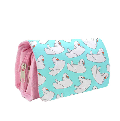 Swan Pattern - Summer Pencil Case