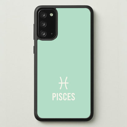 Pisces Pastel Zodiac Galaxy Note 20 Case