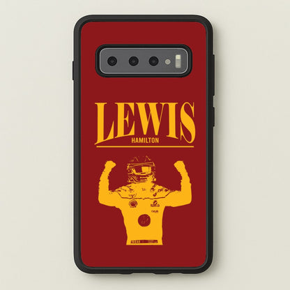 Lewis Red And Gold Galaxy S10 Plus Case