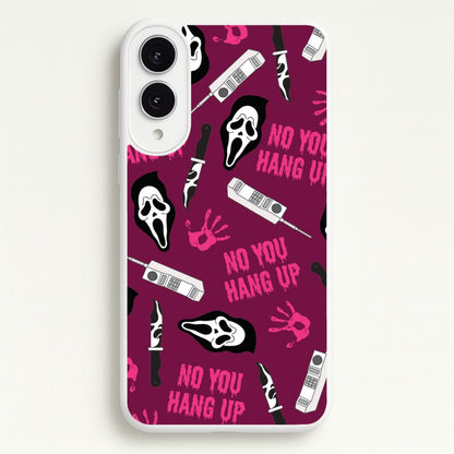Scary Movie Props Patterm Galaxy S25 Edge Case