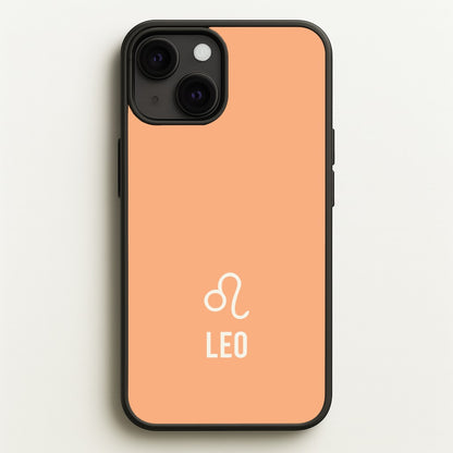 Leo Pastel Zodiac iPhone 13 Case