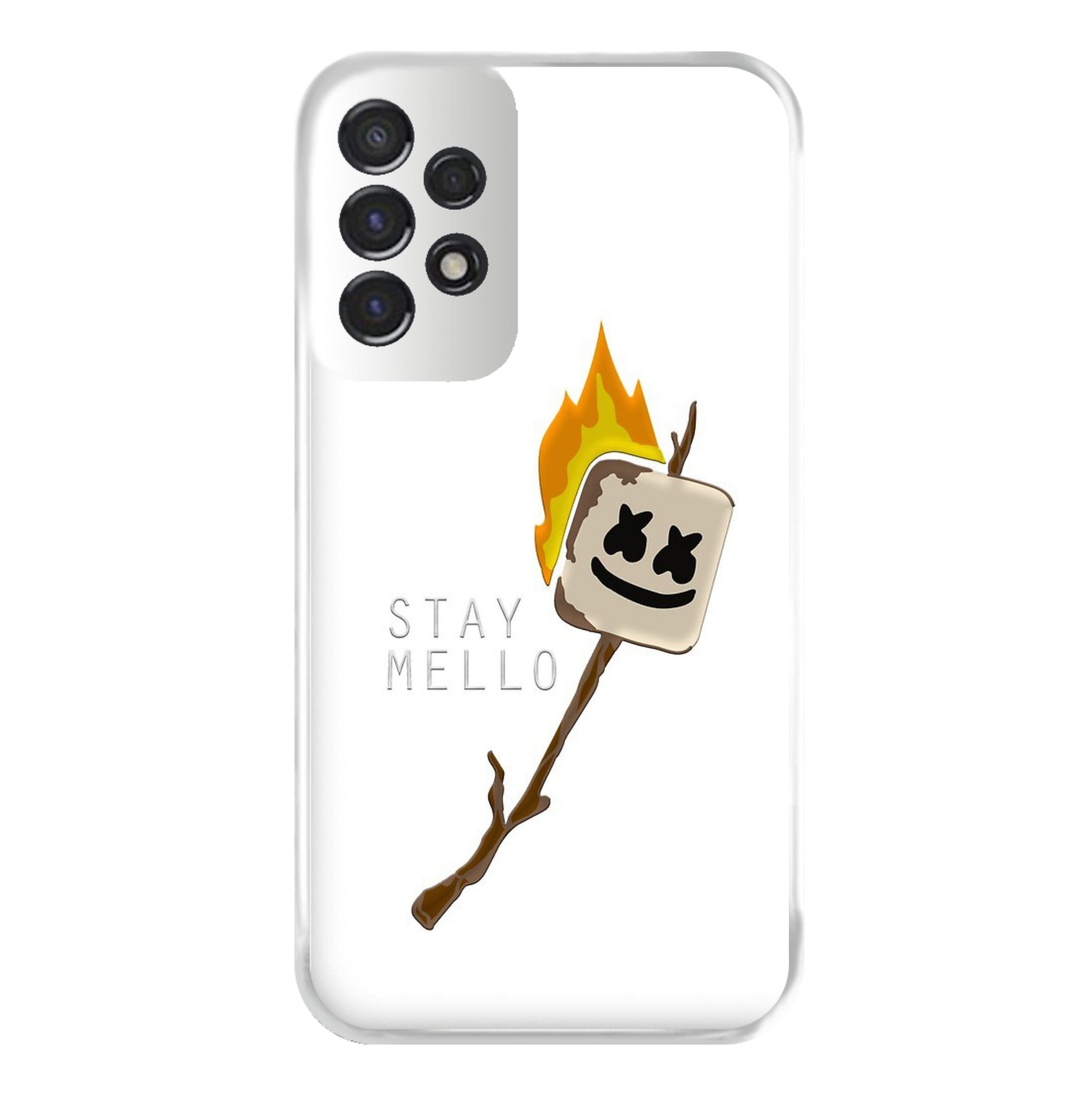 Stay Mello White Helmet DJw - White Helmet DJ Phone Case