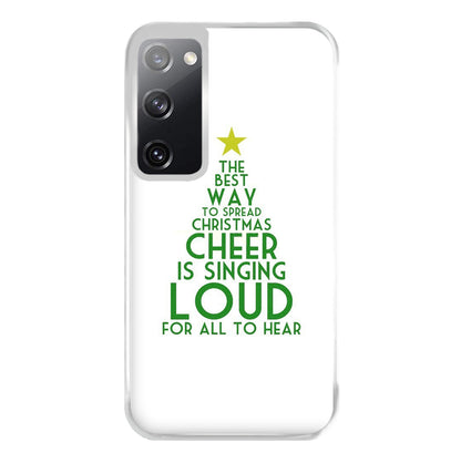 The Best Way To Spread Christmas Cheer - Elf Phone Case