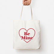 Be Mine Stripey Tote Bag 1