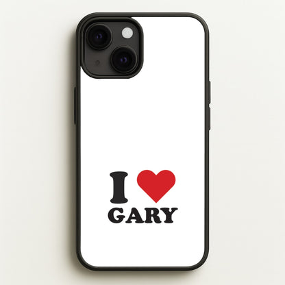 I Love Gary iPhone 13 Mini Case