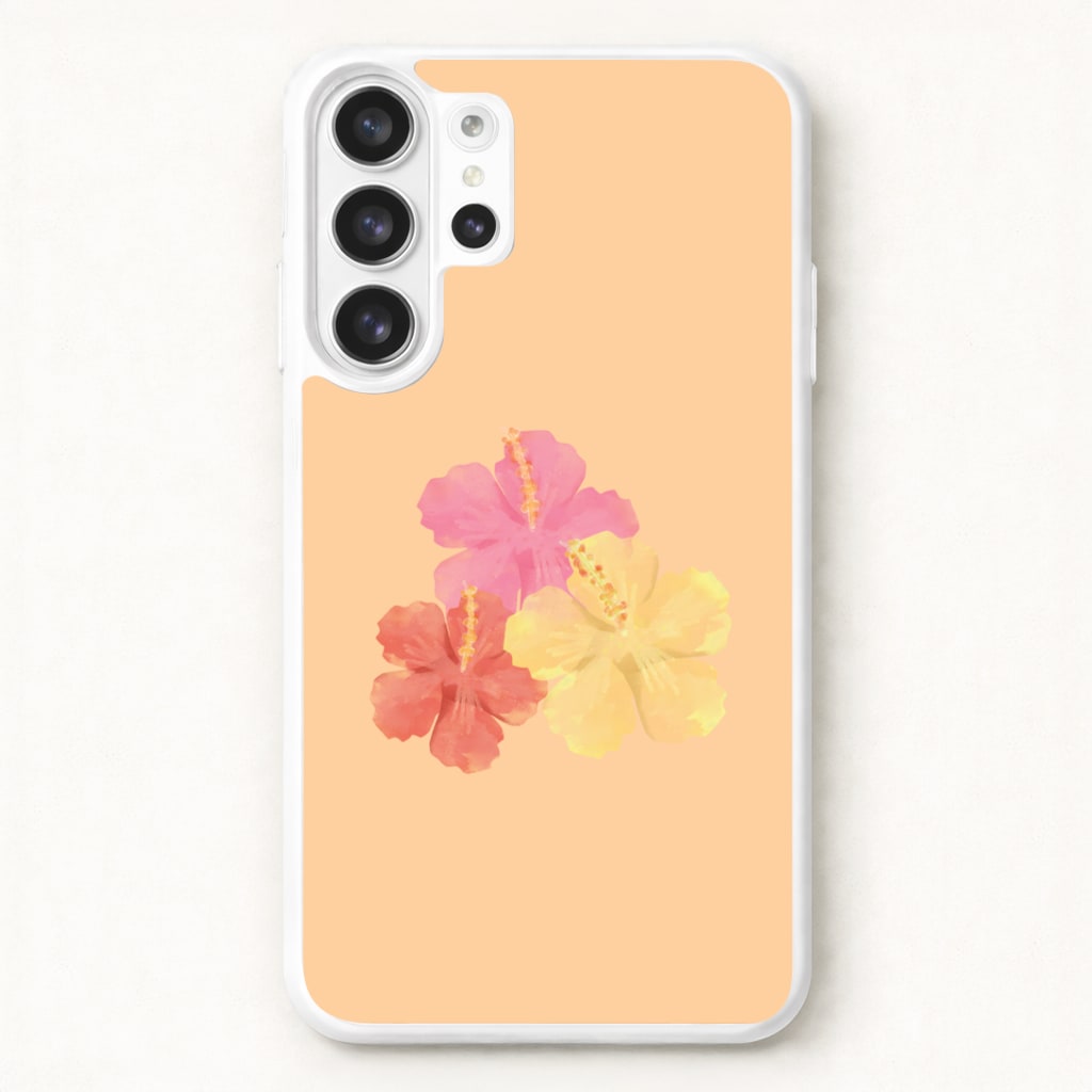 Hibiscus Sunset Galaxy S26 Ultra Case