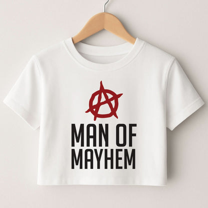 Man Of Mayhem Crop Top