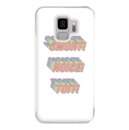 Smort, Noice, Toit - B99 Phone Case