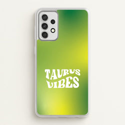 Taurus Vibes Gradient Zodiac Galaxy A52 / A52s Case