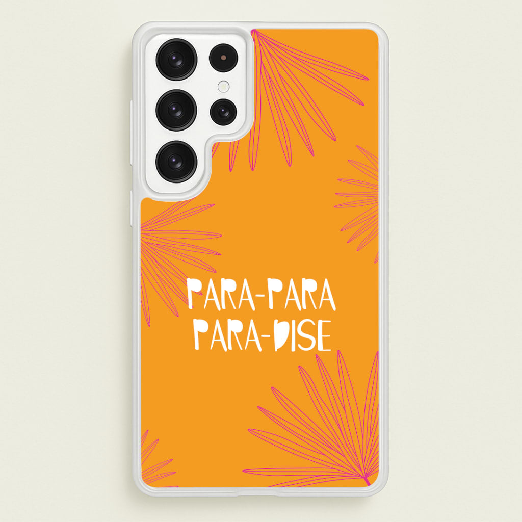 Paradise Lyrics Galaxy S22 Ultra Case