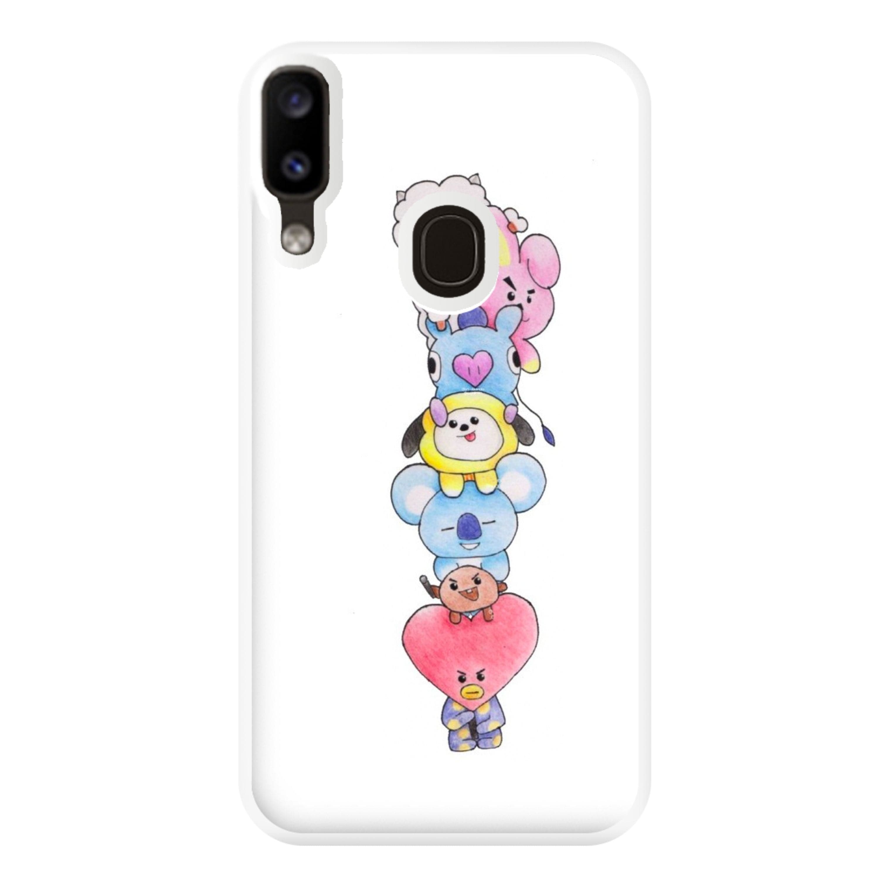 K-Pop Band BT21 Drawing Phone Case