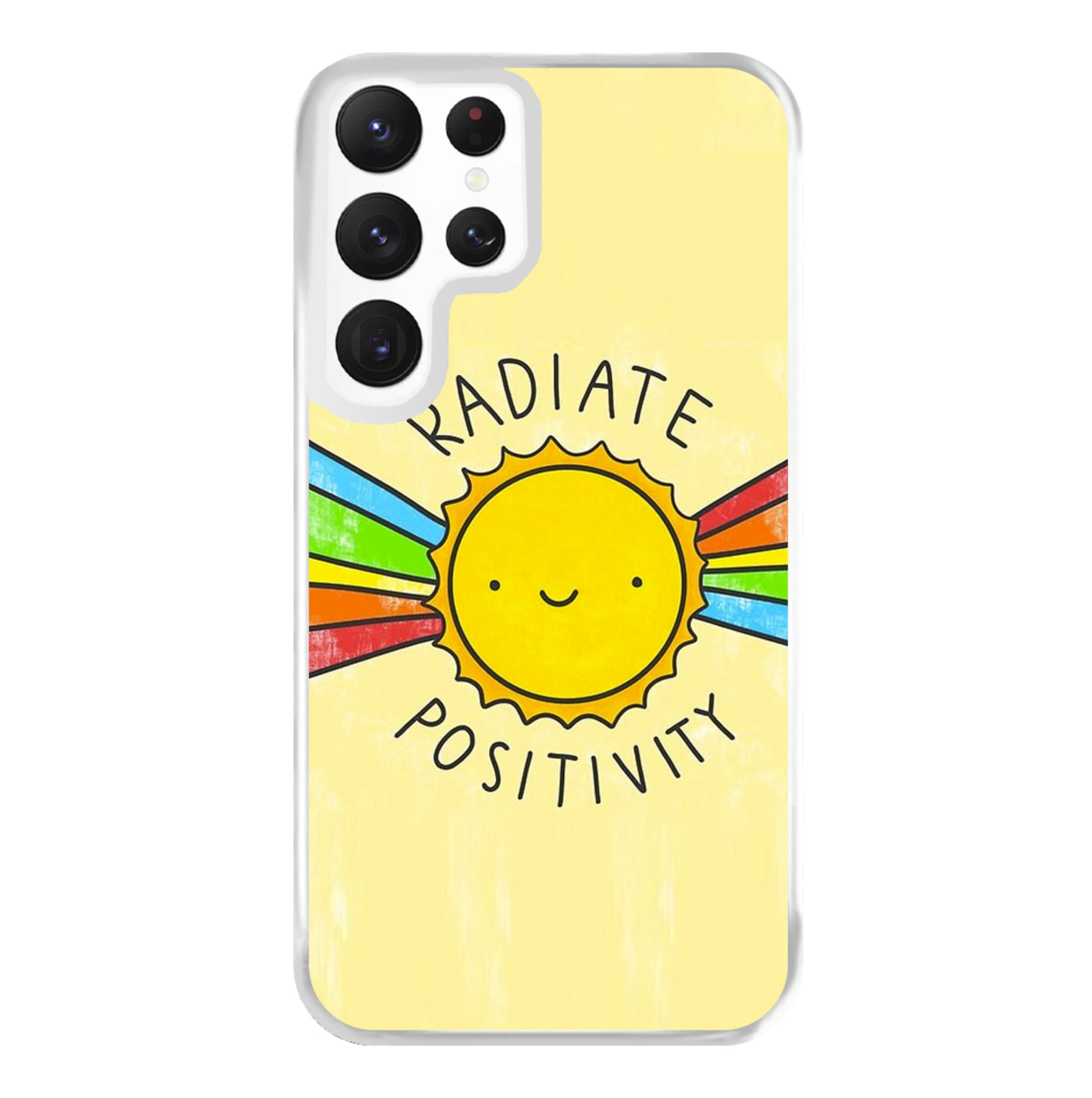 Radiate Positivity Sunshine - Positivity Phone Case