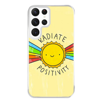 Radiate Positivity Sunshine - Positivity Phone Case