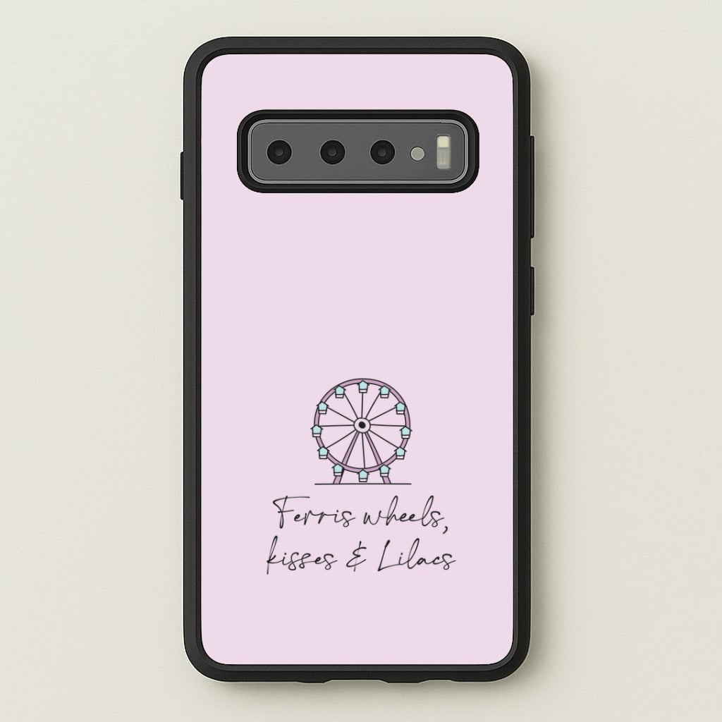 Ferris Wheels, Kisses & Lilacs Galaxy S10 Case