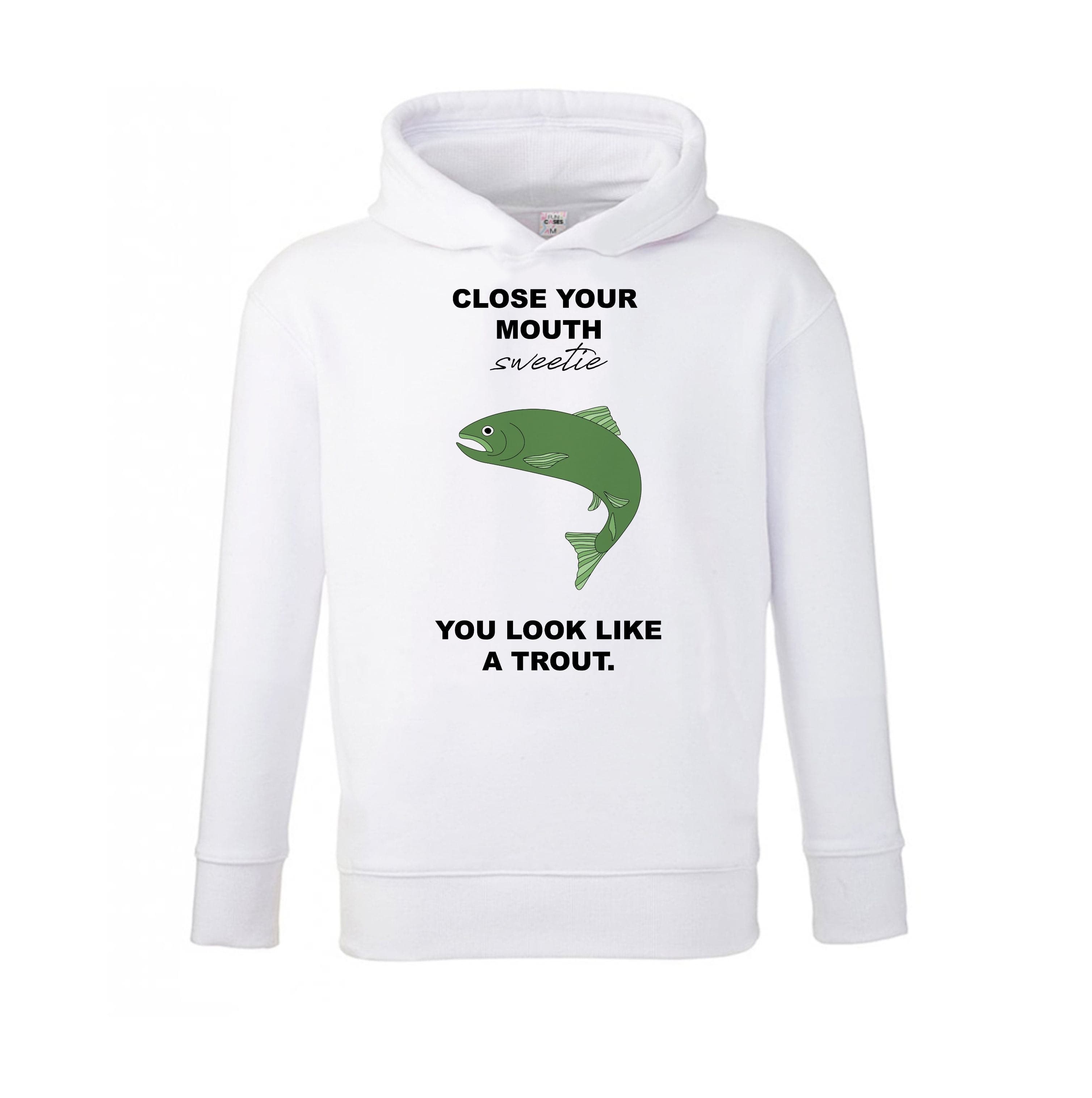 Close Your Mouth Kids Hoodie