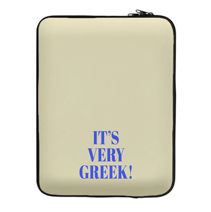 It's Very Greek! - Mamma Mia Laptop Sleeve