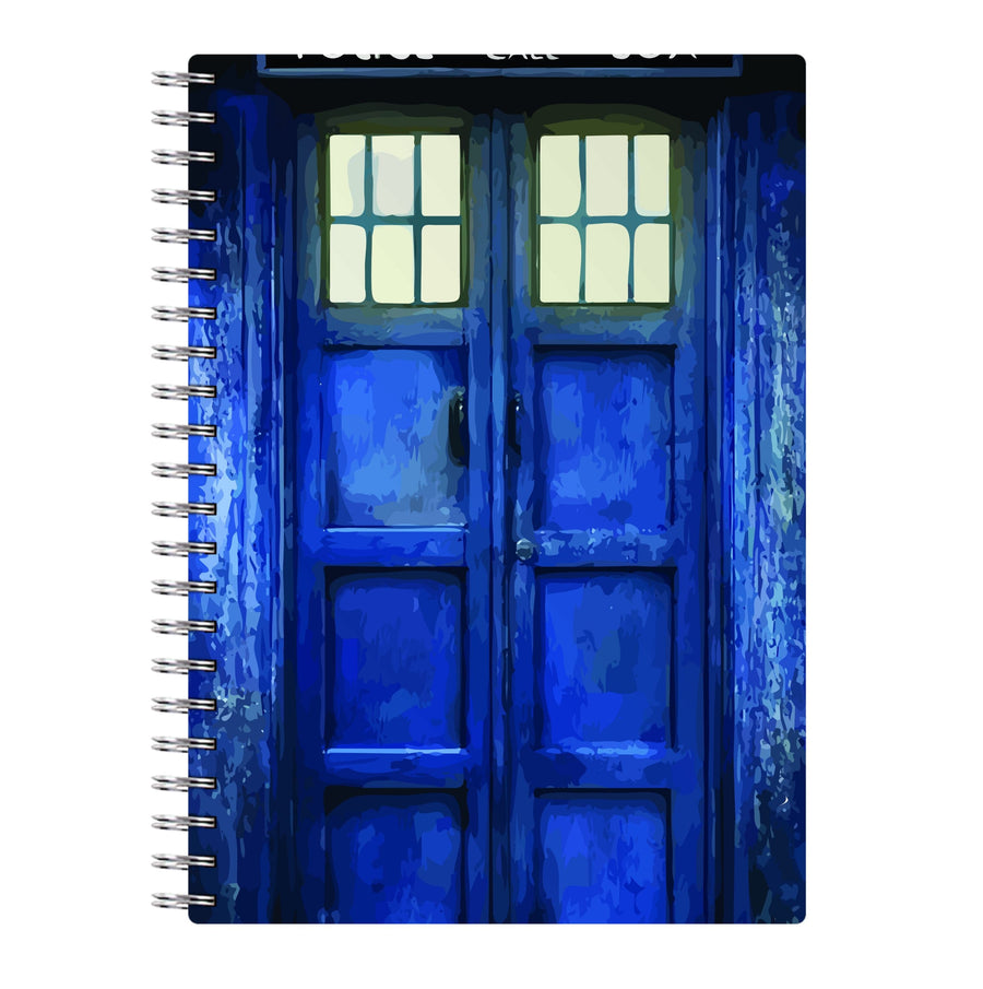 Police Box - Doctor Who Notebook