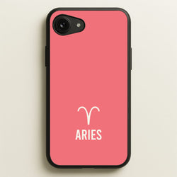 Aries Pastel Zodiac iPhone 16e Case