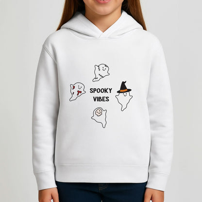 Spooky Vibes Ghosties I Girls Hoodie