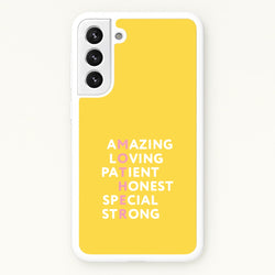 Mother Anagram Galaxy S22 Case