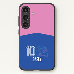 Gasly Helmet 2026 Galaxy S24 Plus Case