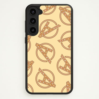 Superhero Team Gingerbread Pattern Galaxy S23 Case