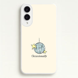 Ocasionally Discoball Galaxy S25 Edge Case