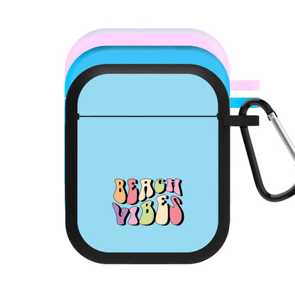 Pastel Beach Vibes AirPods Case