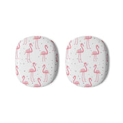 Pink Flamingo Pattern AirPods Max Case 3