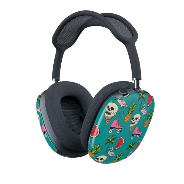 Skull Creams - Summer Pattern AirPods Max Case