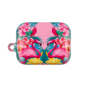 Flamingo and Tropical garden AirPods Case 6