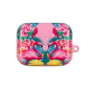 Flamingo and Tropical garden AirPods Case 5