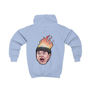 Flaming Beanie Kids Hoodie 7