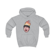 Flaming Beanie Kids Hoodie 3