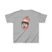 Flaming Beanie Kids T-Shirt 7