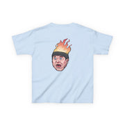 Flaming Beanie Kids T-Shirt 8