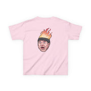 Flaming Beanie Kids T-Shirt 9